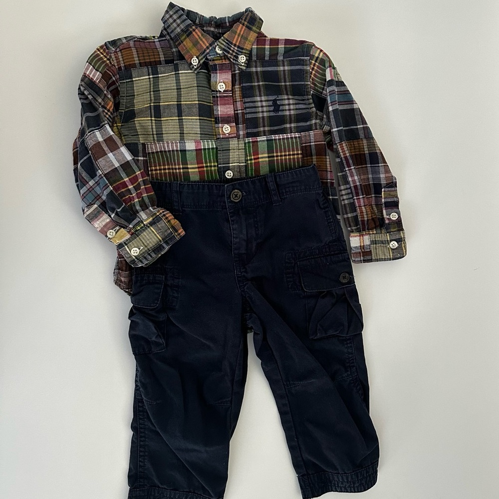 Polo toddler outfit